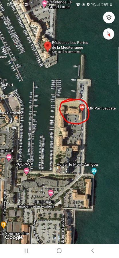 T2 Cabine Avec Tres Belle Vue Sur Le Port De Plaisance Лёкат Экстерьер фото